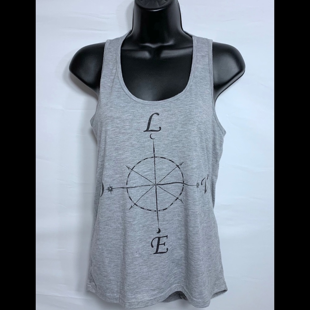 Project Social Love Compass Tank Top Size Small